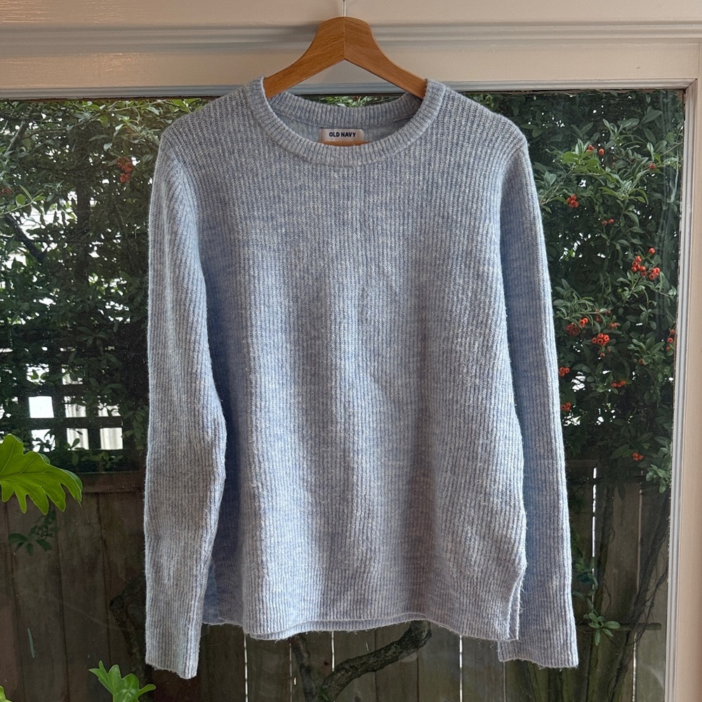 Old Navy Soft Blue Crewneck Sweater